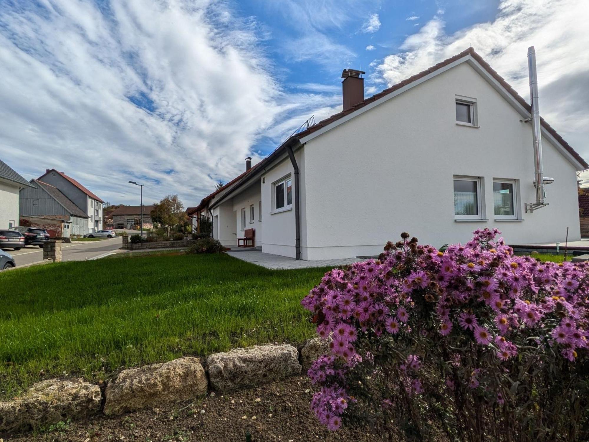 Ferienwohnung Am Alenberg Muensingen Exterior photo